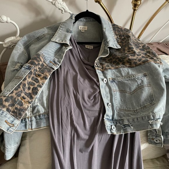 Smokey Grey Rose Petal Dress - Picture 9 of 11